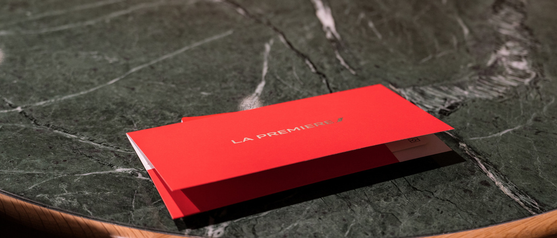 Air France La Première Boarding Pass Sleeve