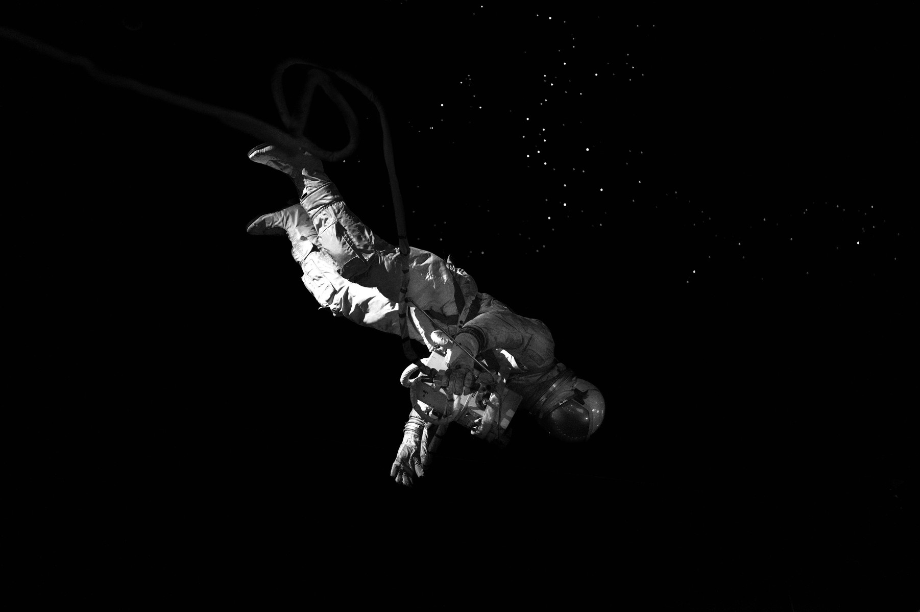 Black and white photos shot on Leica Q3 43 at Houston Space Center