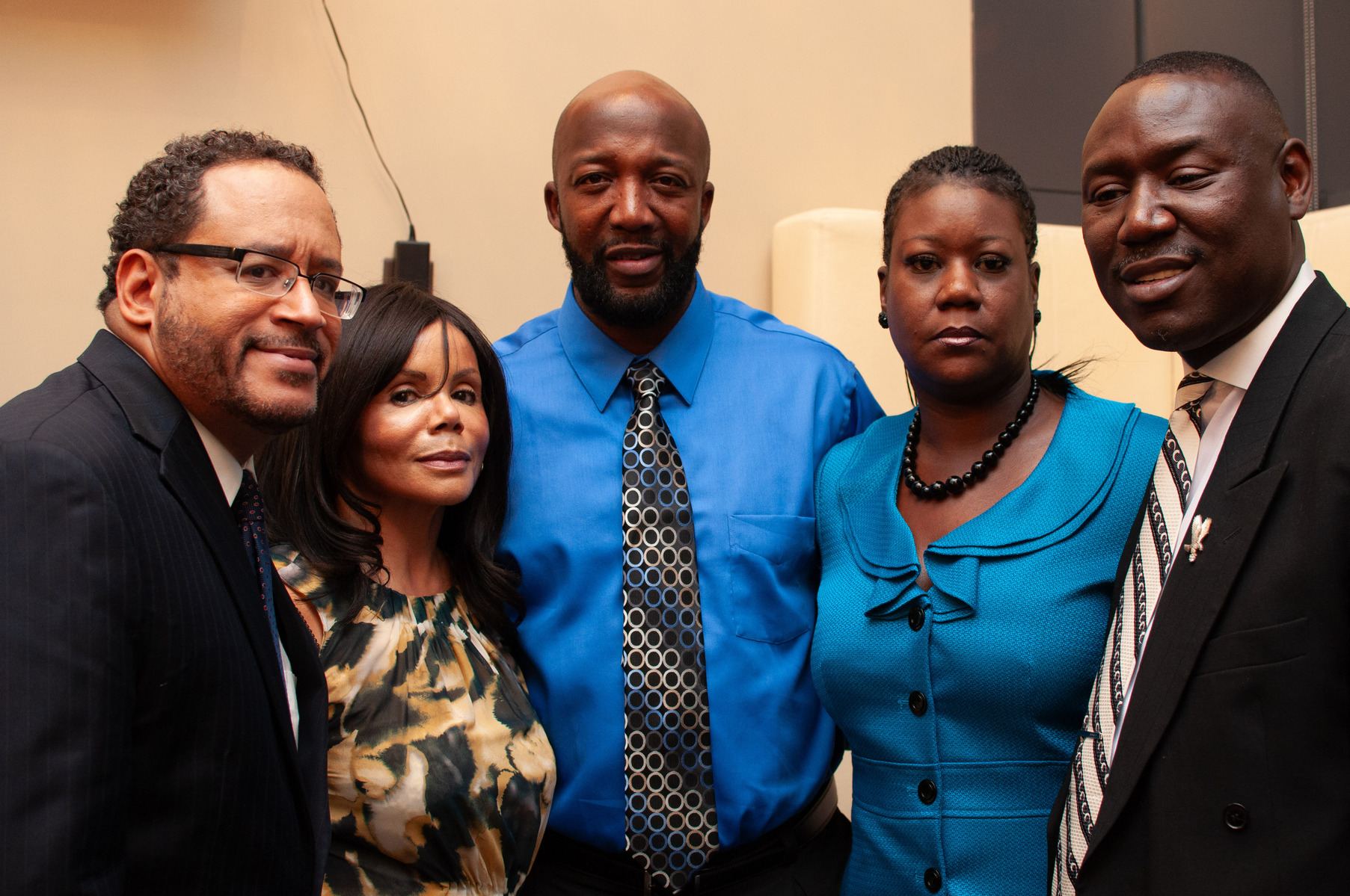 Trayvon Martin's parents, Michael Eric Dyson, Ben Crump