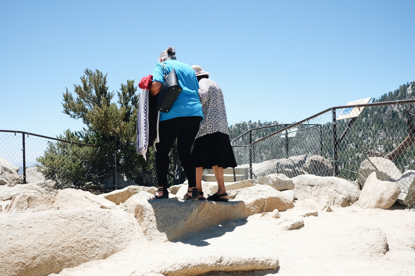 palm springs, aerial tramway, california, san jacinto creek, chino canyon, coachella valley, mountains, love, mother daughter, female, travel, adventure, explore