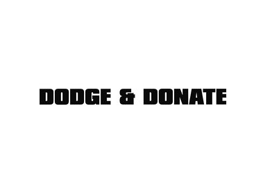 DODGE AND DONATE LOGO