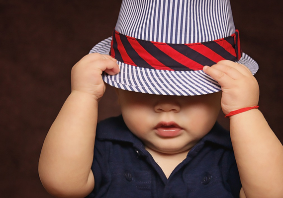 A boy with a hat at Radu Florin Photography - shooting session