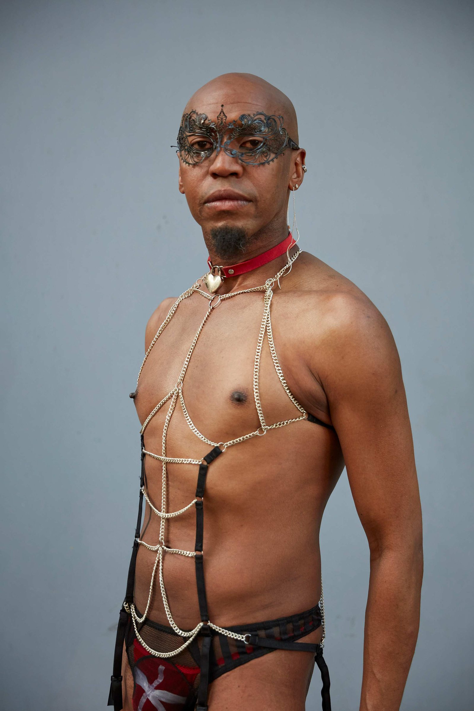 Faces of Pride Paris 2019 - Yman, a singer and performer from Paris who took part in the Paris Gay Pride March, which this year commemorates the 50th anniversary of the Stonewall riots in New York on June 29 in Paris, France.