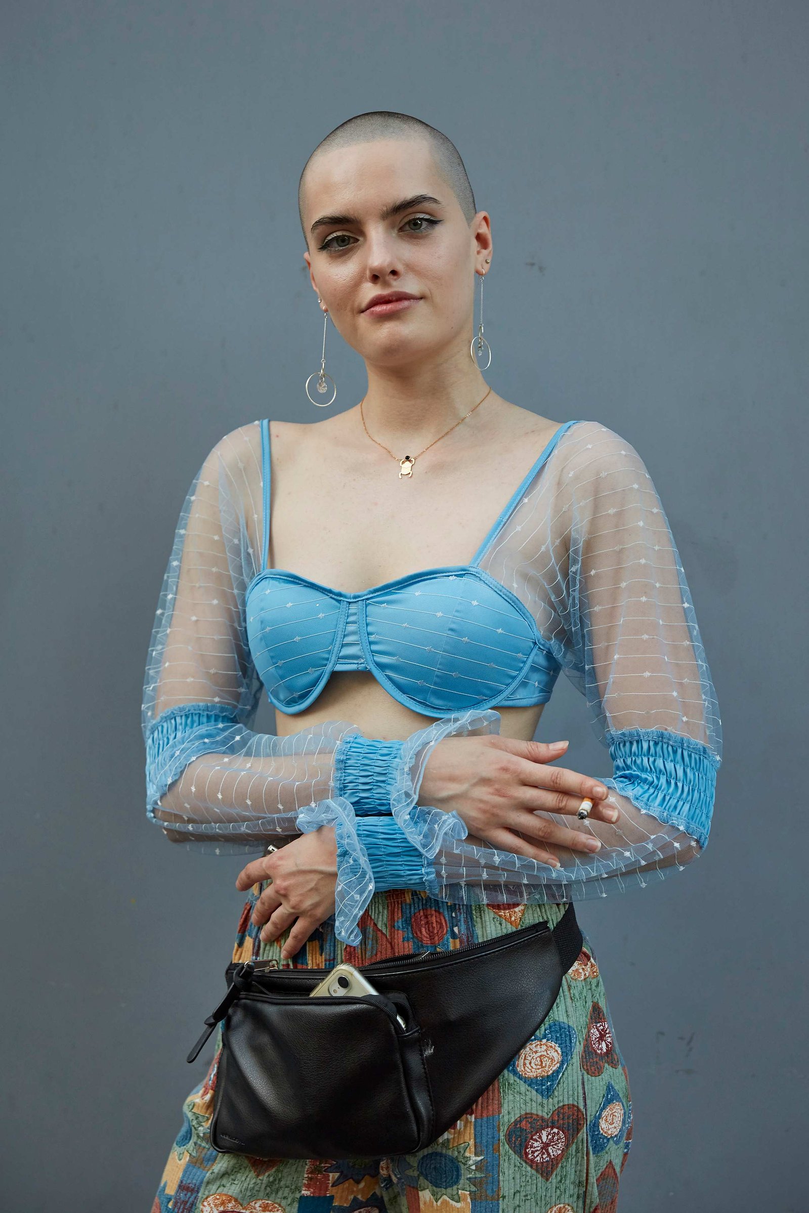 Faces of Pride Paris 2019 - Lila, from Paris who took part in the Paris Gay Pride March, which this year commemorates the 50th anniversary of the Stonewall riots in New York on June 29, 2019 in Paris, France.
