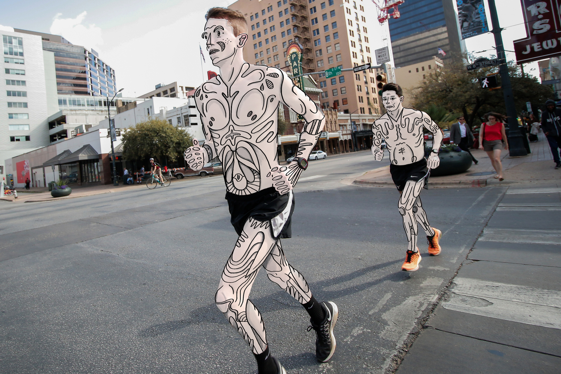 Photo-drawing about