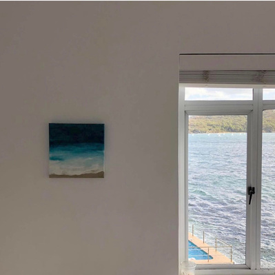 Britt Ressar art, Eesti kunst, seascapes, Manly, AU