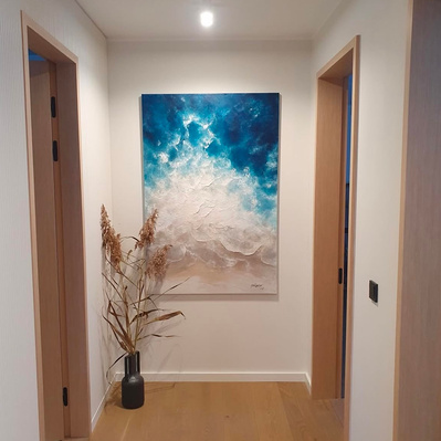 Britt Ressar art, Eesti kunst, seascapes