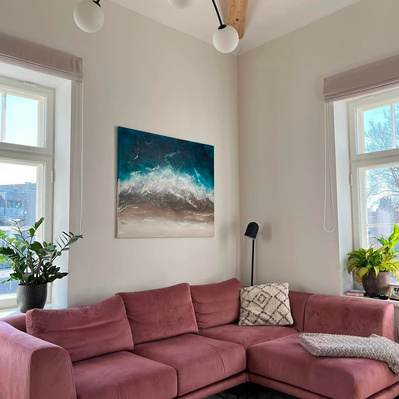 Britt Ressar art, Eesti kunst, seascapes