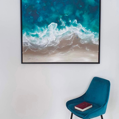 Britt Ressar art, Eesti kunst, seascapes