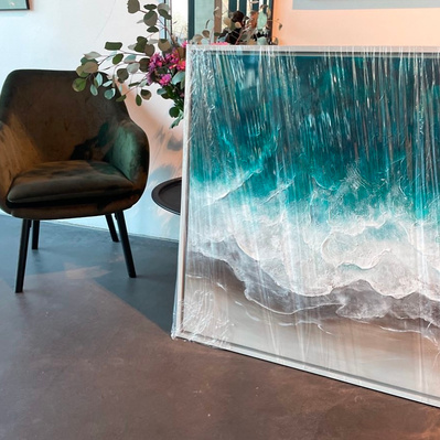Britt Ressar art, Eesti kunst, seascapes