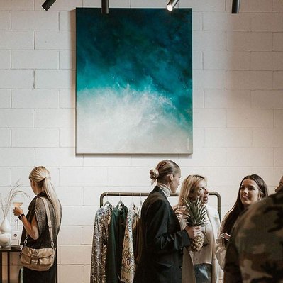 Britt Ressar art, Eesti kunst, seascapes, KÄT Studio / Põhjala tehas