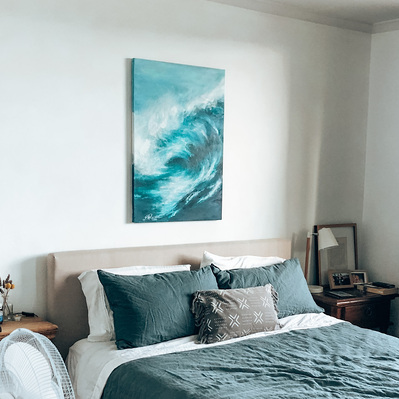 Britt Ressar art, Eesti kunst, seascapes / Manly, Au