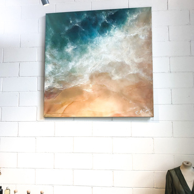 Britt Ressar art, Eesti kunst, seascapes, KÄT Studio / Põhjala tehas
