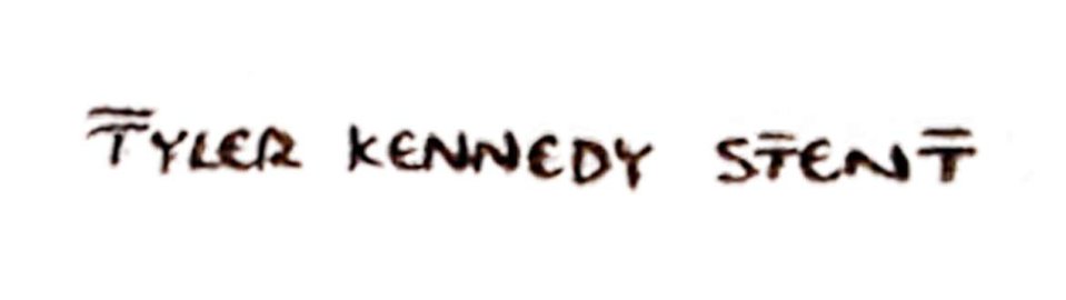 Tyler Kennedy Stent