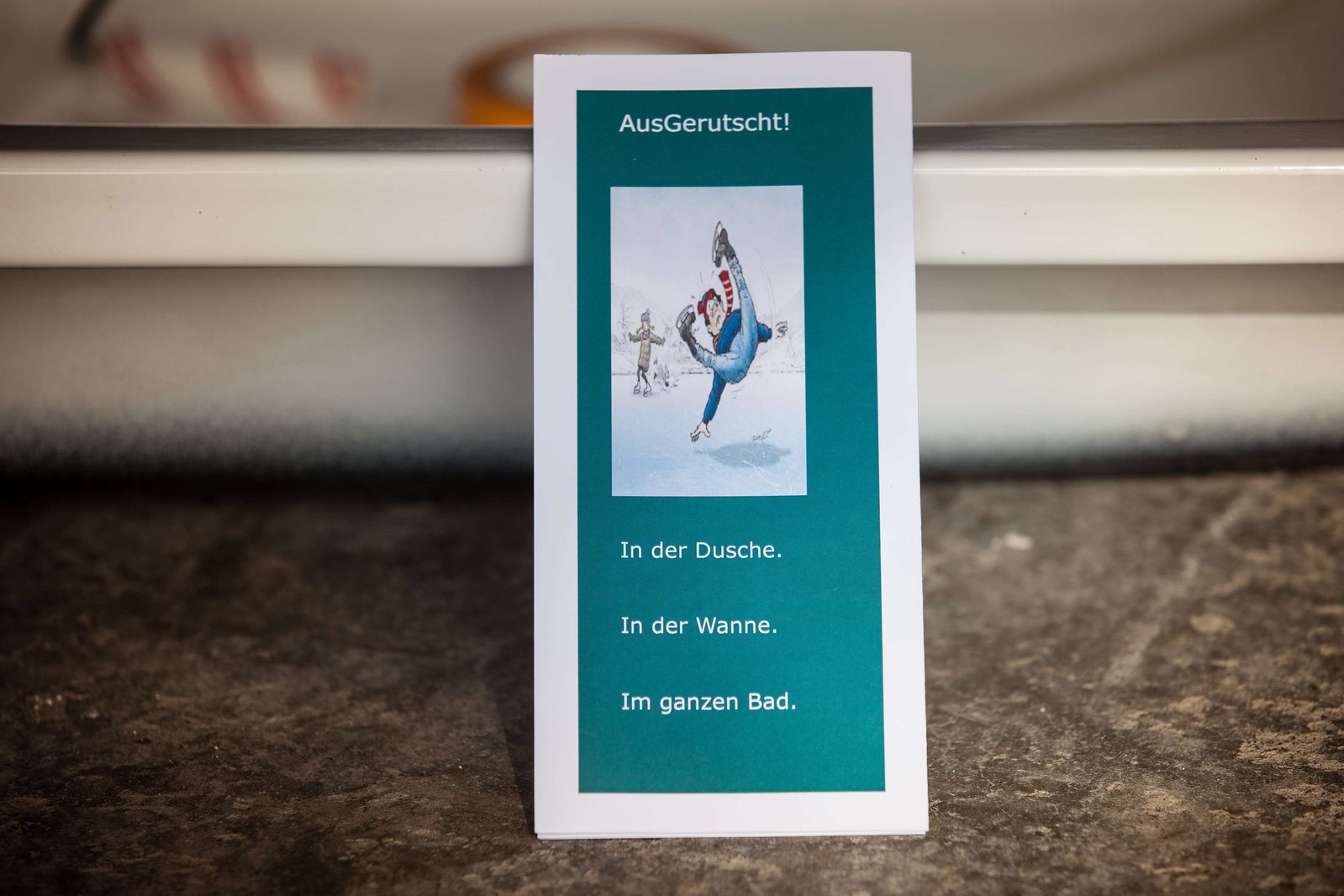 Prospekt rutschhemmende Beschichtung