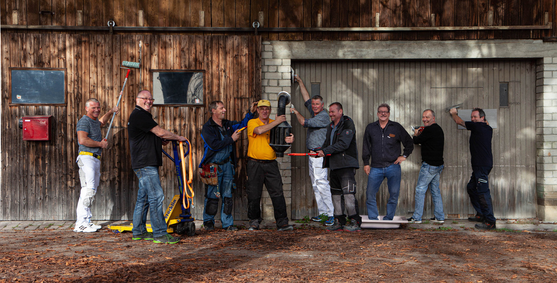 Handwerker Reinach Gruppenfoto