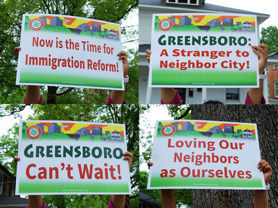 Hand Bills, Immigration, Todd Drake 
