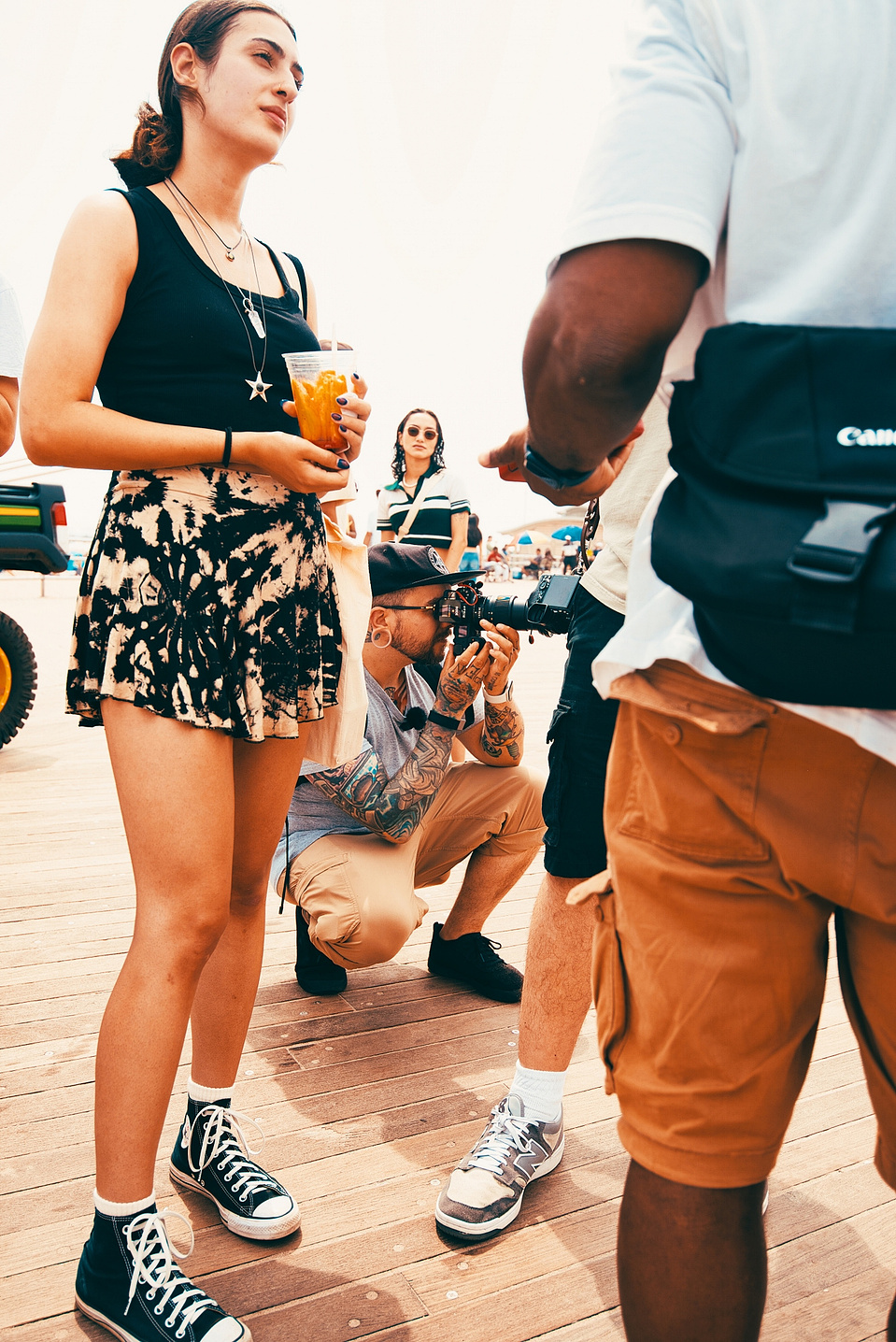 Street photography captured in Coney Island during the Long Island Film Club photo walk by NYC-based female photographer MFFPHOTOGRAPHY.
