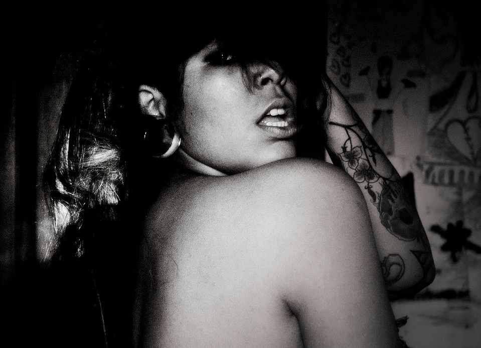 self portrait of tattooed curvy female Latina photographer by photographer MFFPHOTOGRAPHY based in New York.