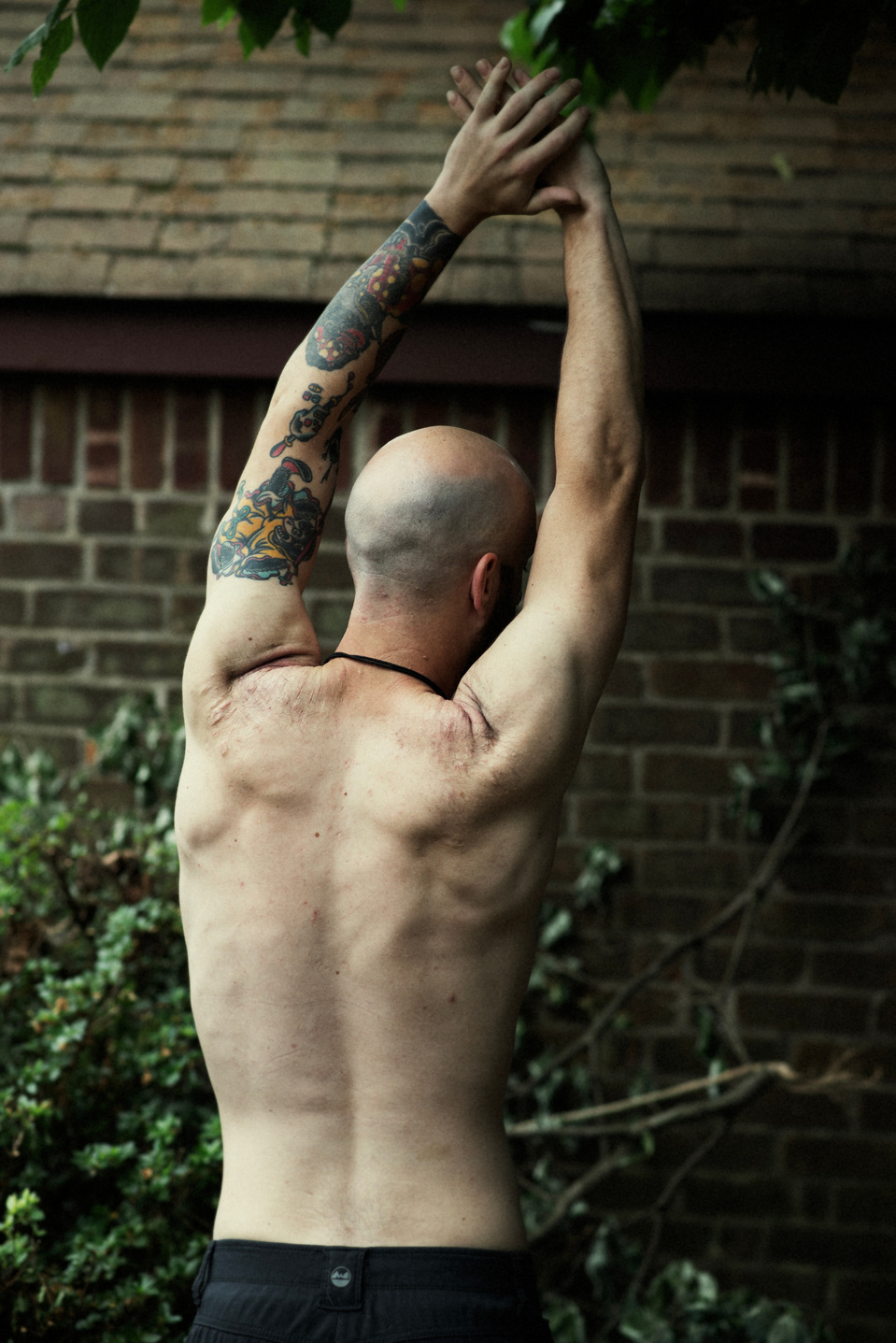 Male subject artistically captured by female photographer MFFPHOTOGRAPHY.