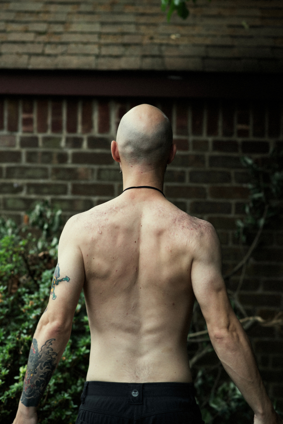 Male subject artistically captured by female photographer MFFPHOTOGRAPHY.