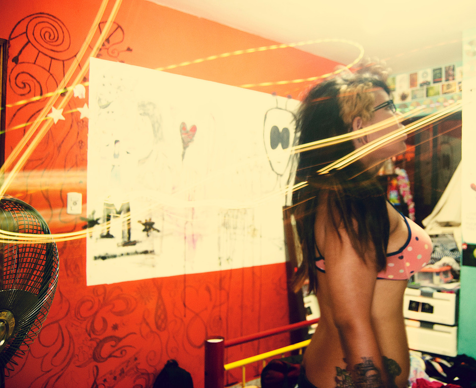 self portrait of tattooed curvy female Latina photographer by photographer MFFPHOTOGRAPHY based in New York.