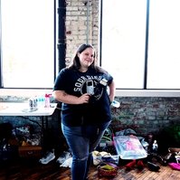 Behind-the-scenes shots from the 420 Puff and Pose networking event captured by photographer MFFPHOTOGRAPHY.