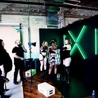 Behind-the-scenes shots from the 420 Puff and Pose networking event captured by photographer MFFPHOTOGRAPHY.