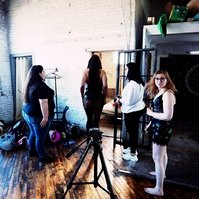 Behind-the-scenes shots from the 420 Puff and Pose networking event captured by photographer MFFPHOTOGRAPHY.