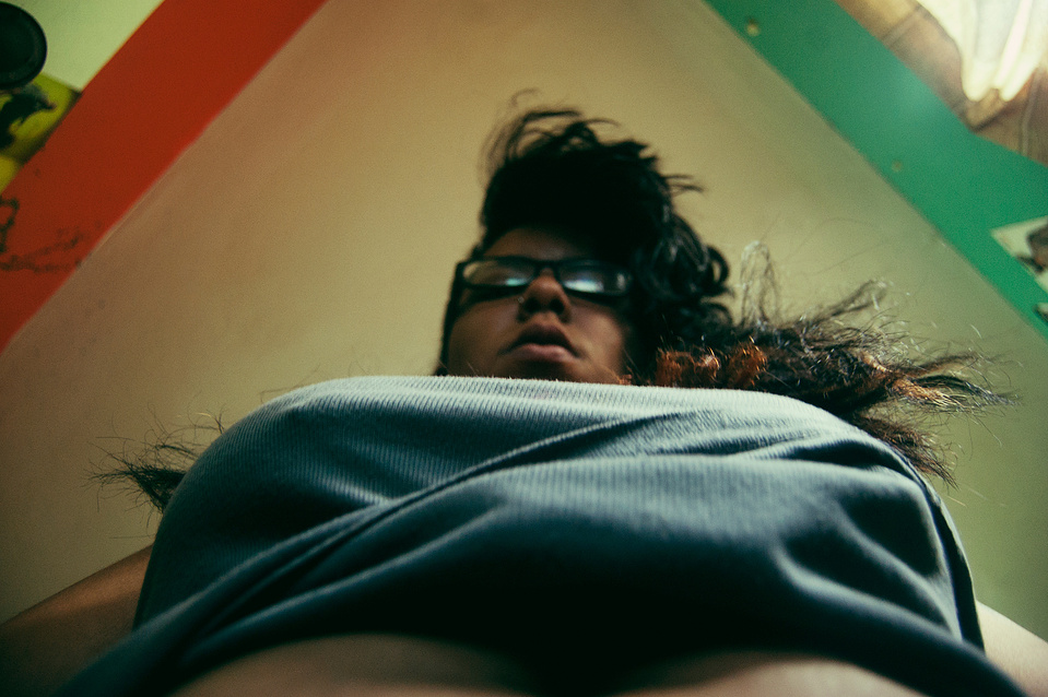 self portrait of tattooed curvy female Latina photographer by photographer MFFPHOTOGRAPHY based in New York.