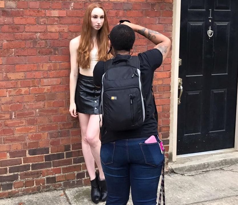 Behind-the-scenes image captured of NY based photographer MFFPHOTOGRAPHY.