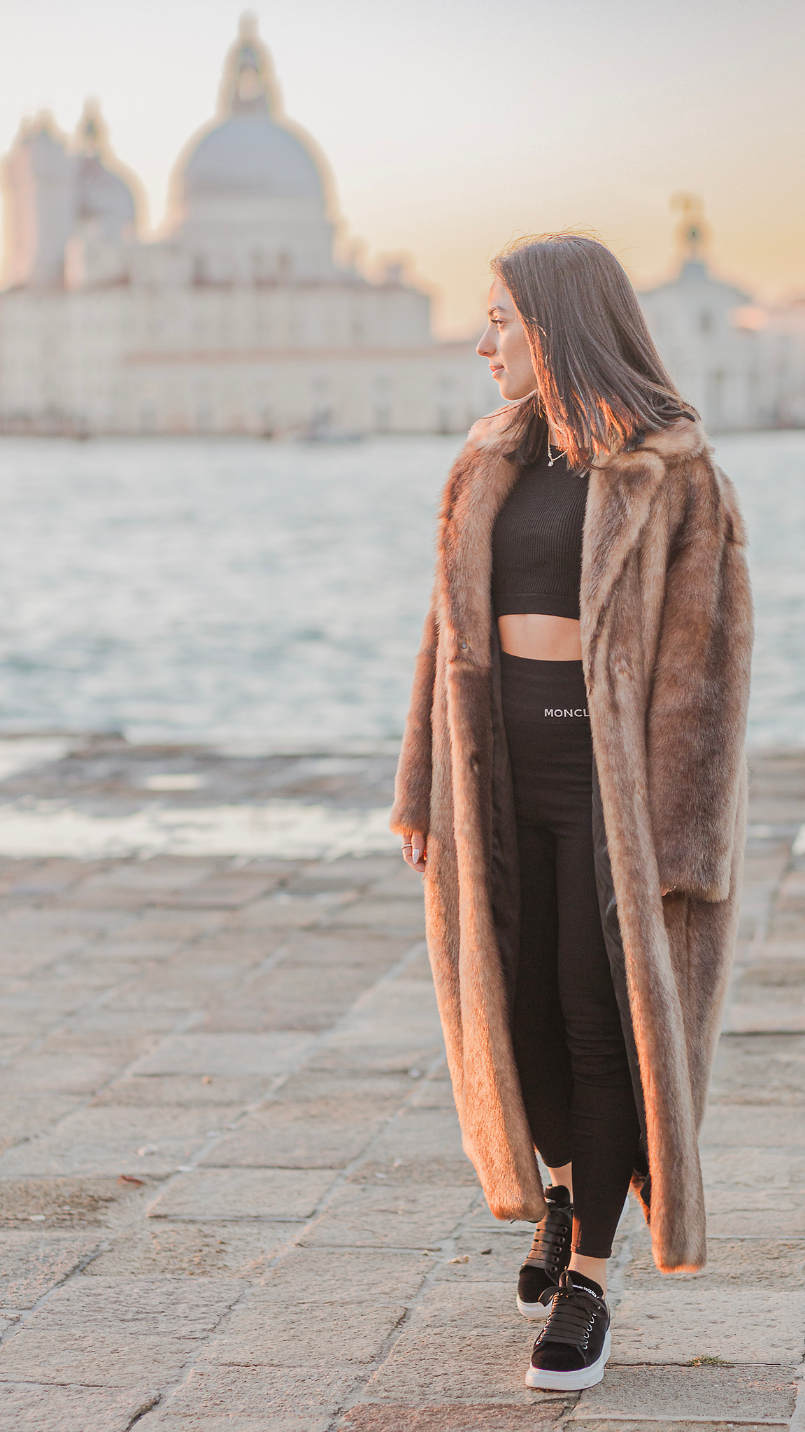 lifestyle portrait in san giorgio maggiore