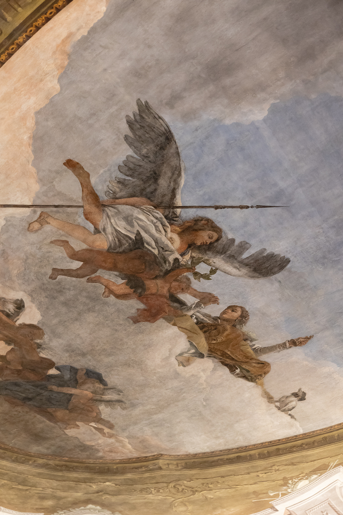 detail of an artwork at the Aman Hotel