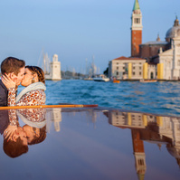 Water taxi can make a surprise proposal in Venice even more memorable