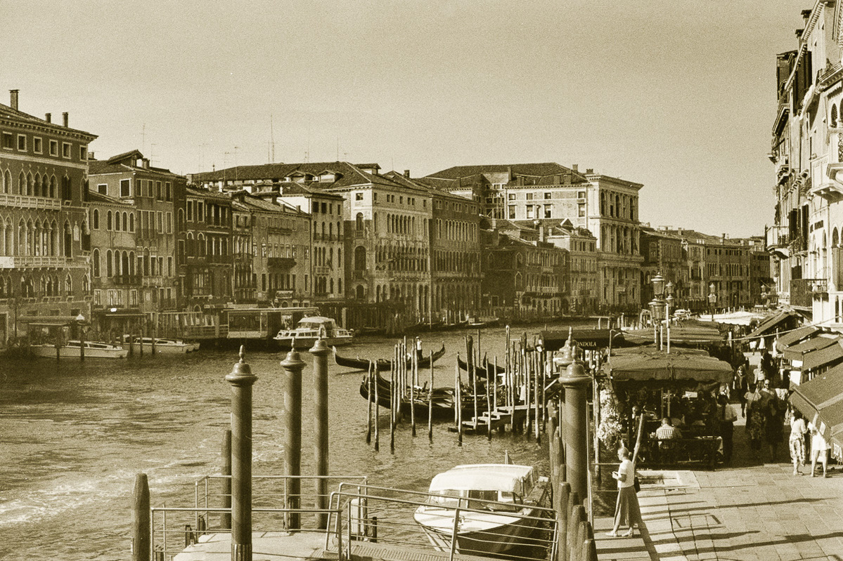 Canal in Venice Italy.