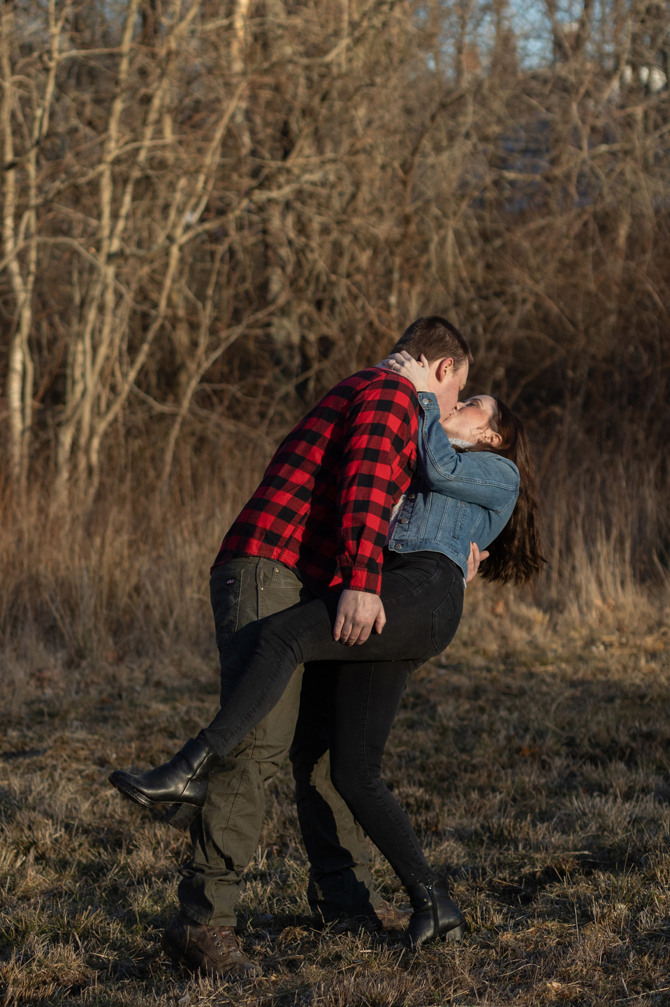 Engagement Photos at Chorney Property, North Attleboro, Massachusetts
