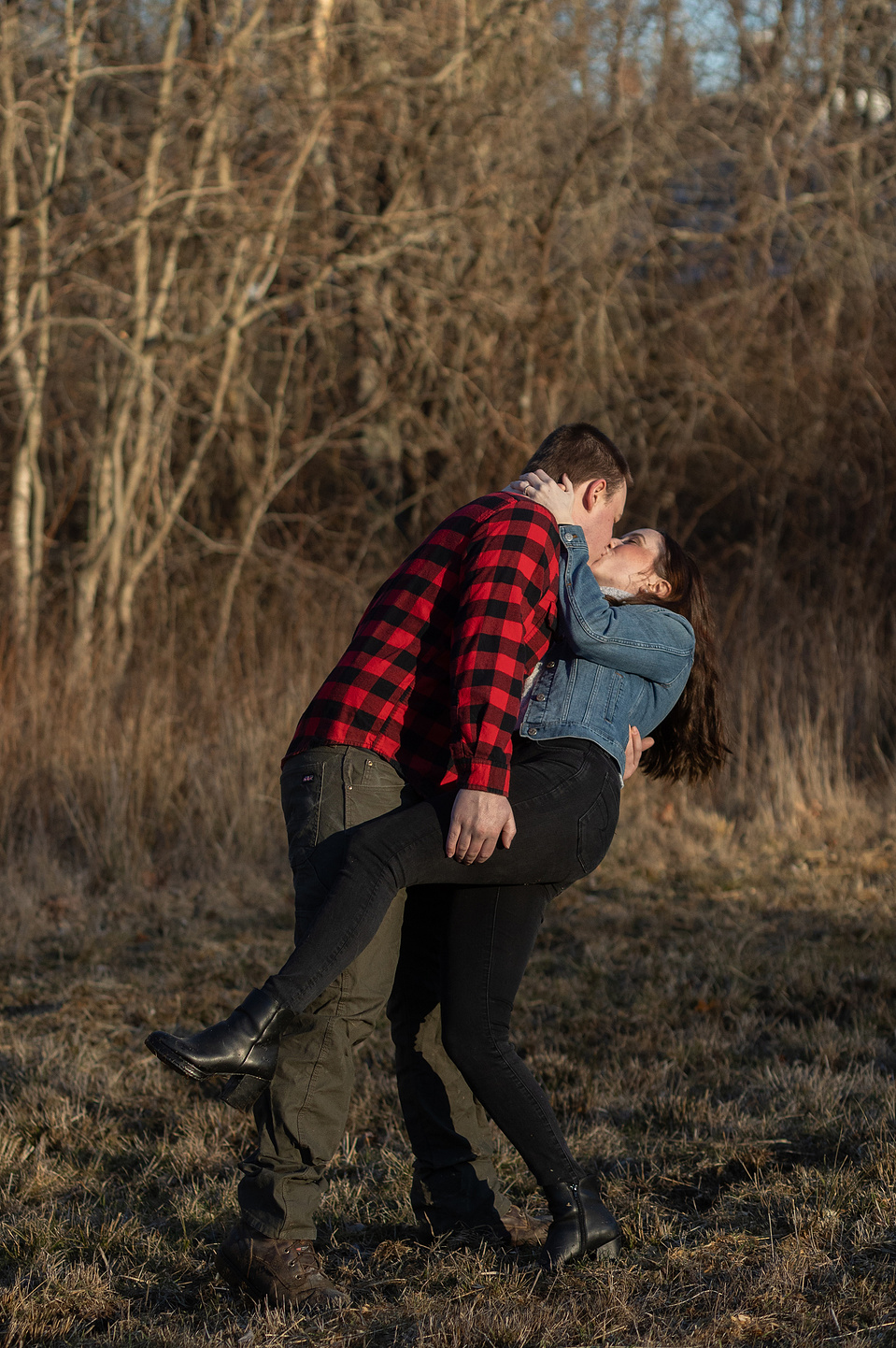 Engagement Photos at Chorney Property, North Attleboro, Massachusetts