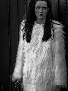 Ysalinne Lannes - eco-fashion, recycled jeans, fashion designer
©sophiechurlaud, Fashion photography, Montreal photography
Fashion Photographer, concrete, colorblock