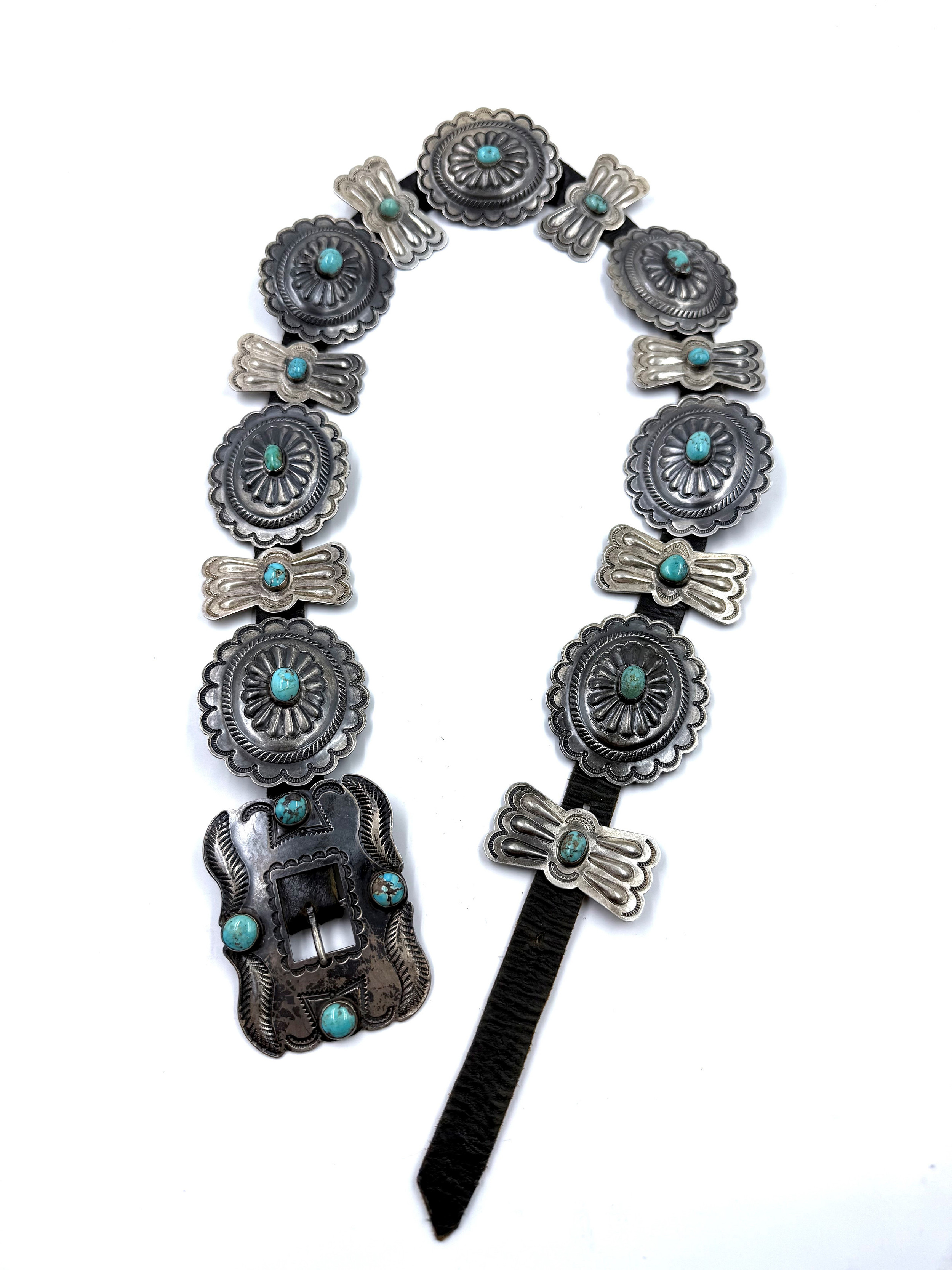 107 Grams Quality Navajo Dragonfly Native American Jewelry Silver Bracelet