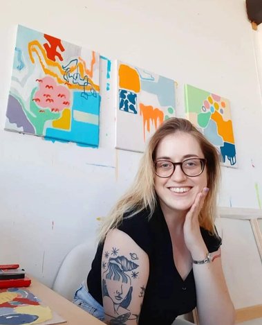Niamh-Erin Cusack in her studio
The Purposeful Mayonnaise
The Bagel Hole
December 9, 2022
