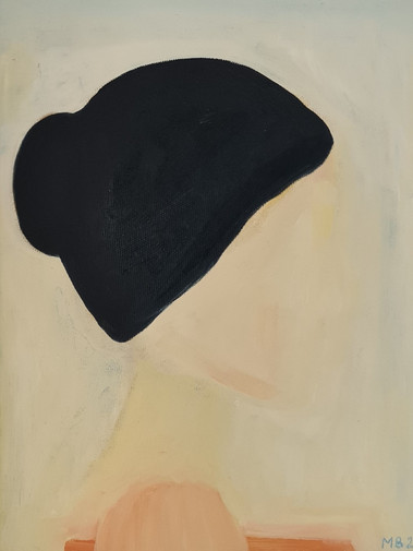 Martyna Benedyka 
Before the Mirror, oil on canvas
The Purposeful Mayonnaise Artist Interview