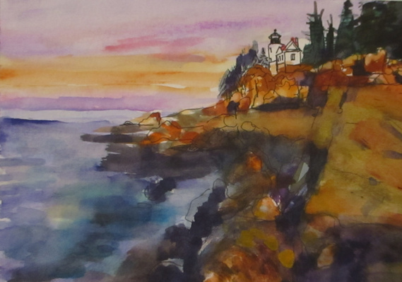 Tina Rawson painting
Bar Harbor