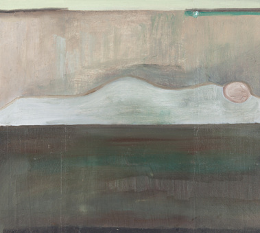 Martyna Benedyka 
Mother Sleeping, oil on wood.
The Purposeful Mayonnaise Artist Interview