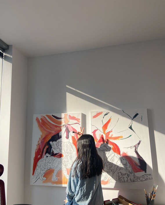 Ana Kim in her studio
TBH - The Purposeful Mayonnaise