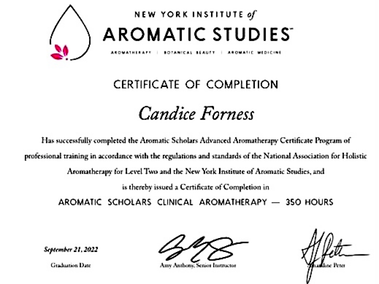 CLINICAL / ADVANCED AROMATHERAPY 