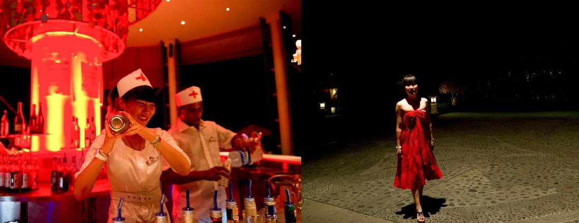 wang meng, jeune fille chinoise, au club med, en indonesie, bali, dans le film documentaire my lucky bird, chine, pekin, elisa haberer