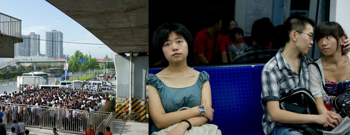 Tang Qi, jeune fille chinoise, dans son quotidien à la recherche d'un emploi dans le film documentaire my lucky bird, chine, pekin, elisa haberer