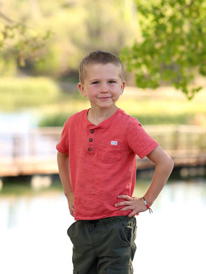 Homeschool photos child portraits at Fain Lake, Prescott Valley, AZ