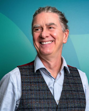 Scotland client posing for corporate headshots from Oracle Law Firm - Photography by Nate Cleary