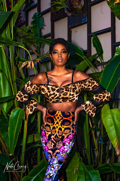 Best model in Glasgow poses for clothing line outdoors for top Scotland fashion photographer in commercial photoshoot - Photography by Nate Cleary